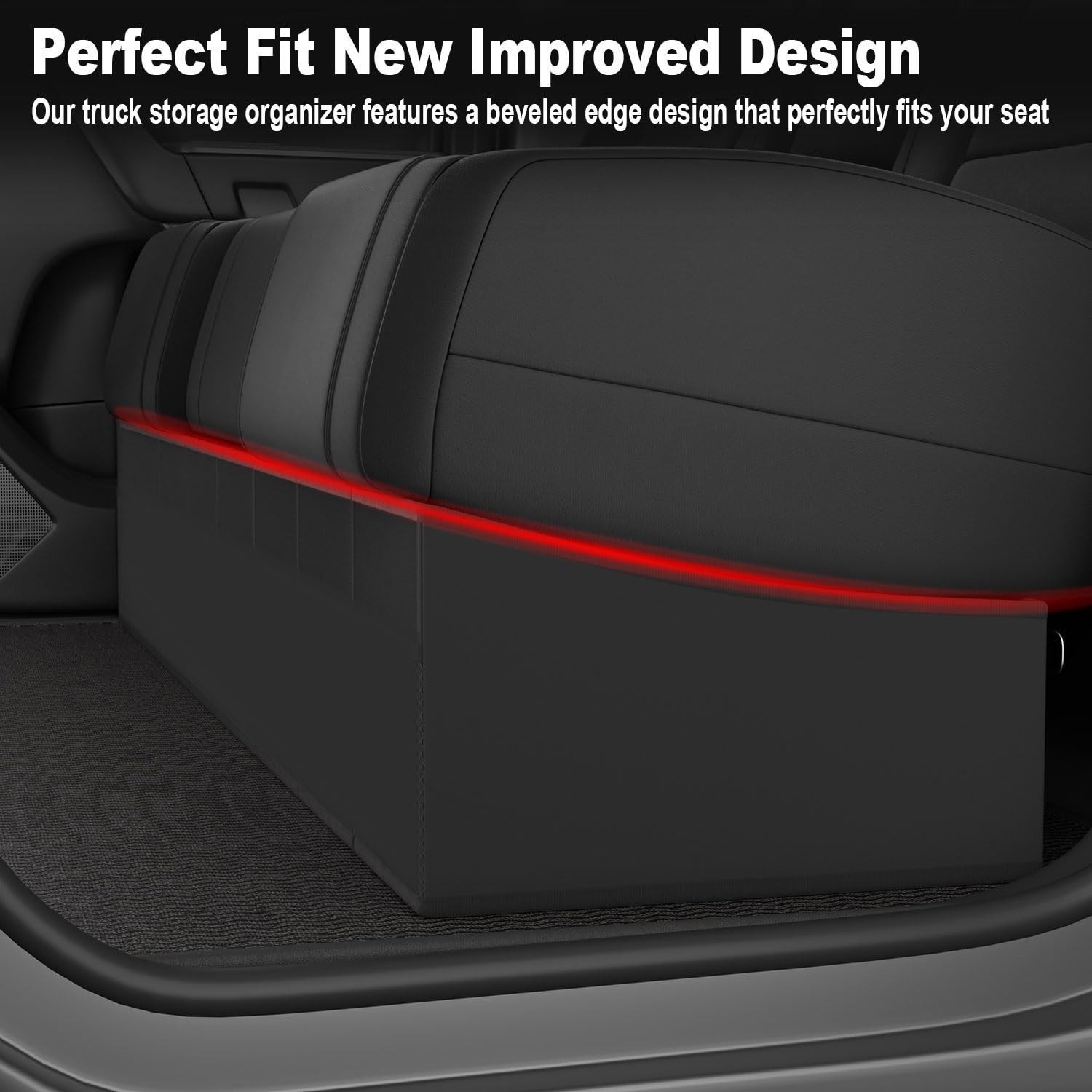 Truck Under Seat Storage Organizer Foldable Replacement for 2019-2025 Chevy S…