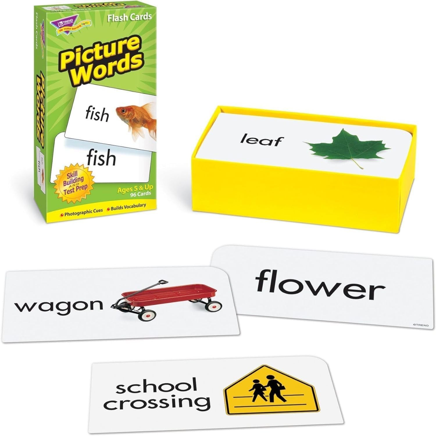 Picture Words Skill Drill Flash Cards, Content-Rich Self-Checking Cards to Pr…