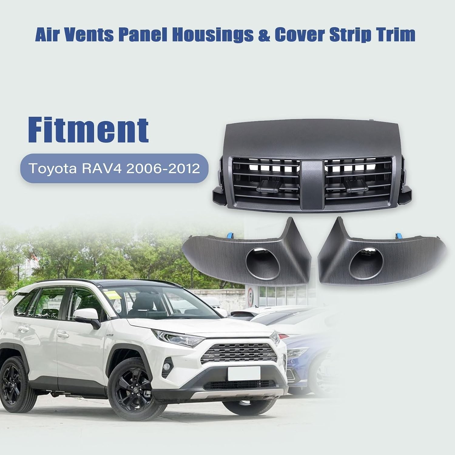 Toyota RAV4 Center Dash AC Vent Panel 2006-2012