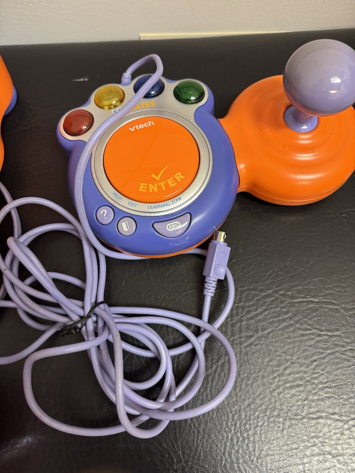 V TECH V Smile TV Learning System Bundle Console Controller 4 Games Untested