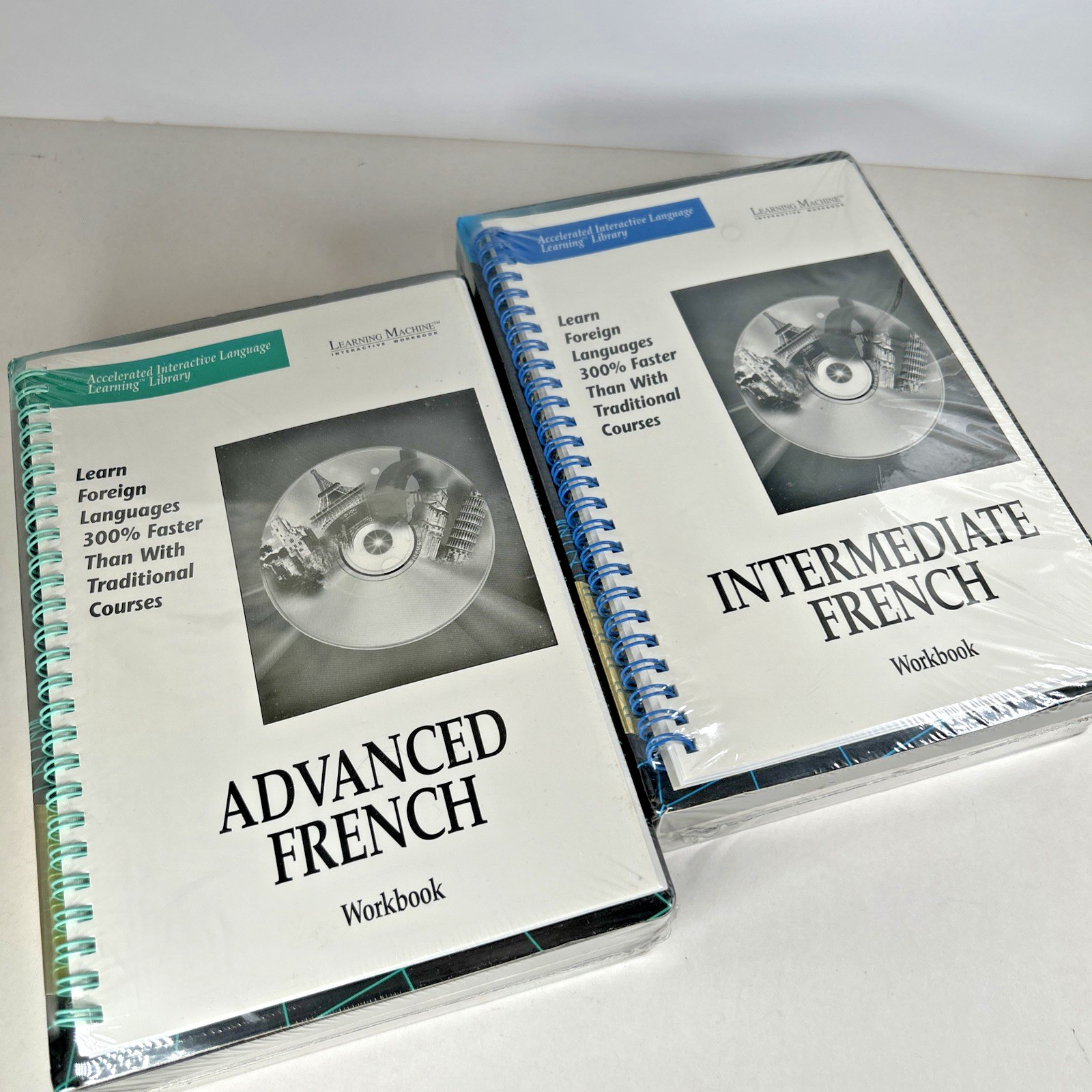 Zygon Learning Machine Intermediate & Advanced French CDs *Sealed, New*
