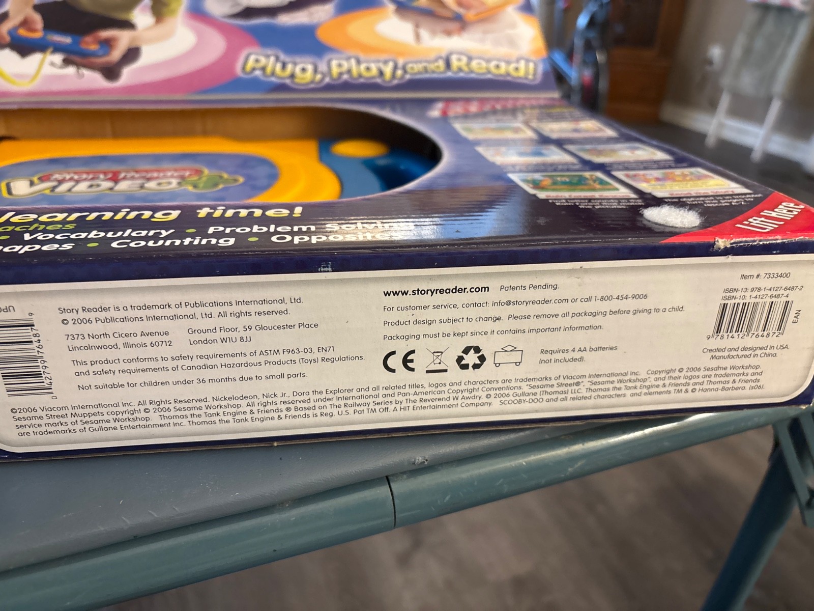 Story Reader Video + COMBO (System, Book and Cartridge) NOS