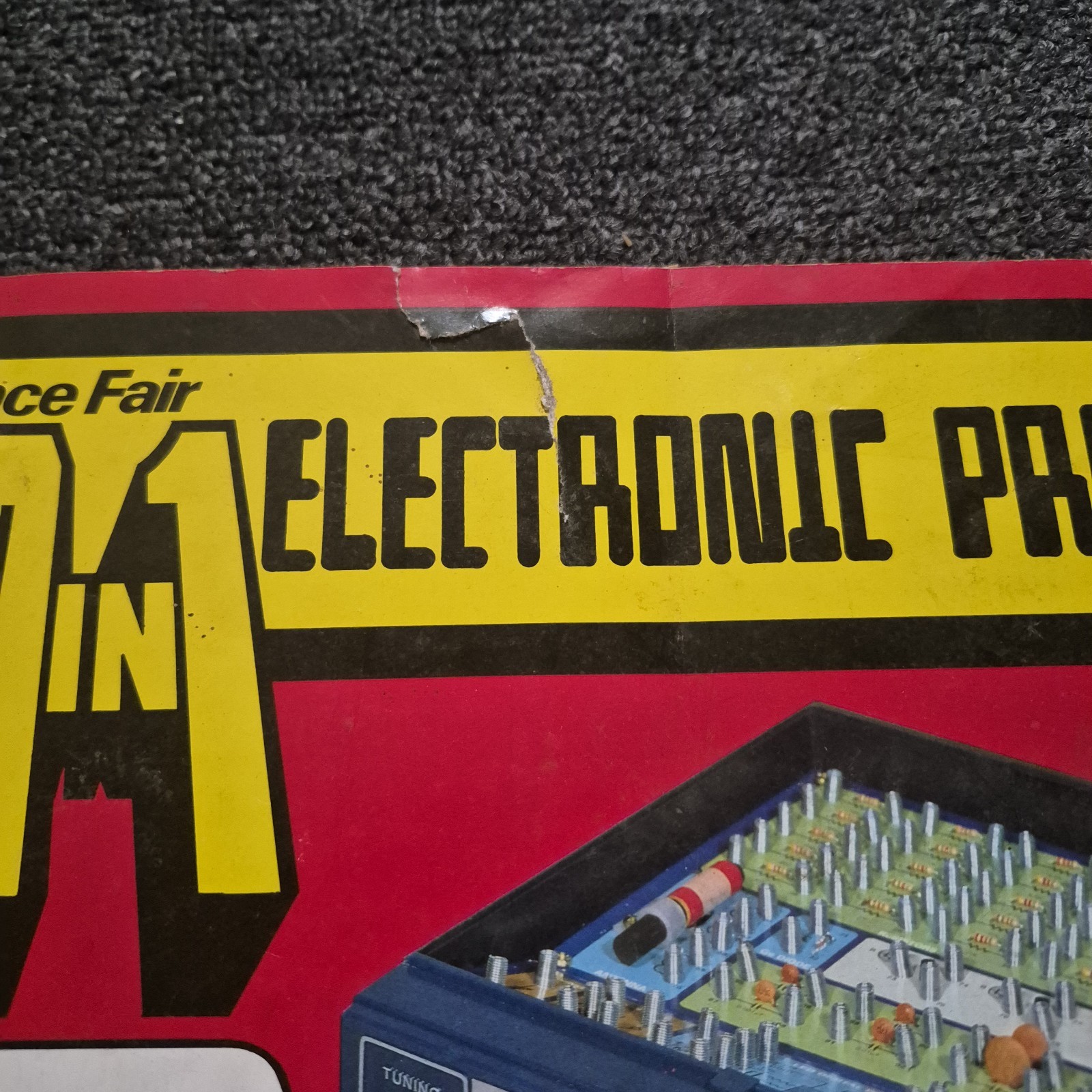 MANUAL ONLY – Science Fair 200 In One Electronic Project Kit Lab No. 28-249 1981