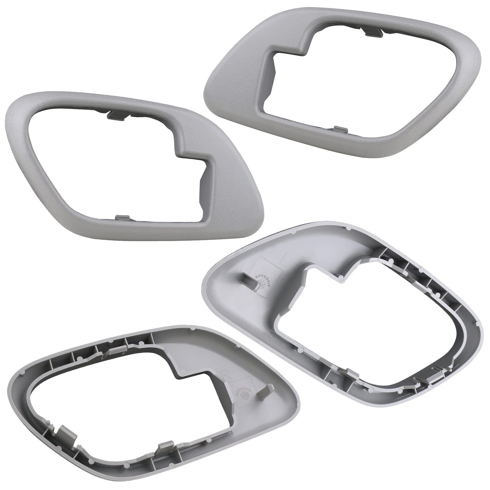 Interior Door Handle w/ Bezel Gray 95-02 Chevy GMC C1500