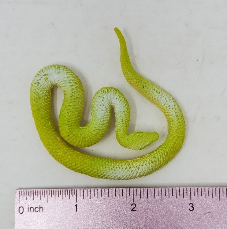 Snake Green Python 3″ Wild Animal Educational Toy Figure