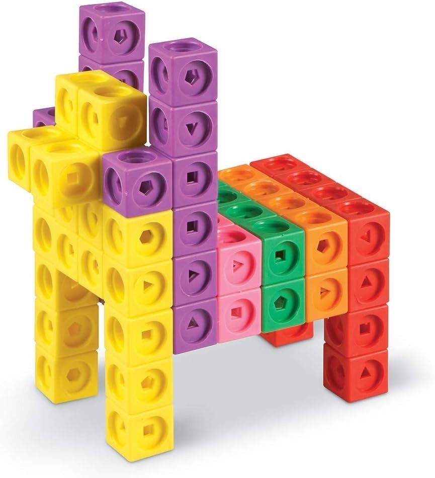 Colorful Math Manipulatives – Building Blocks for Kids