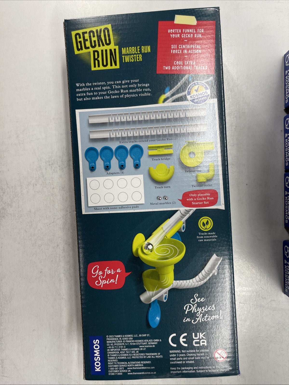 Thames & Kosmos Gecko Run: Marble Run Twister Expansion Pack [THK550204]