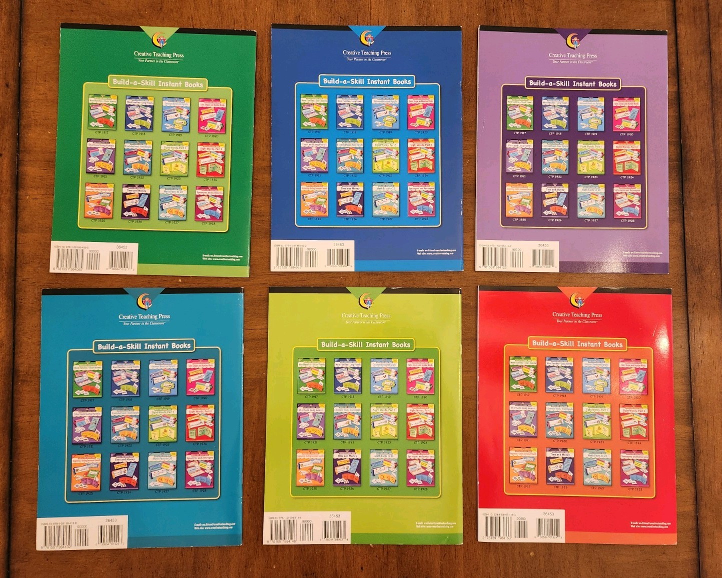 Vowels Sight Words Build A Skill Instant Books Lot Creative Teaching Press K-1