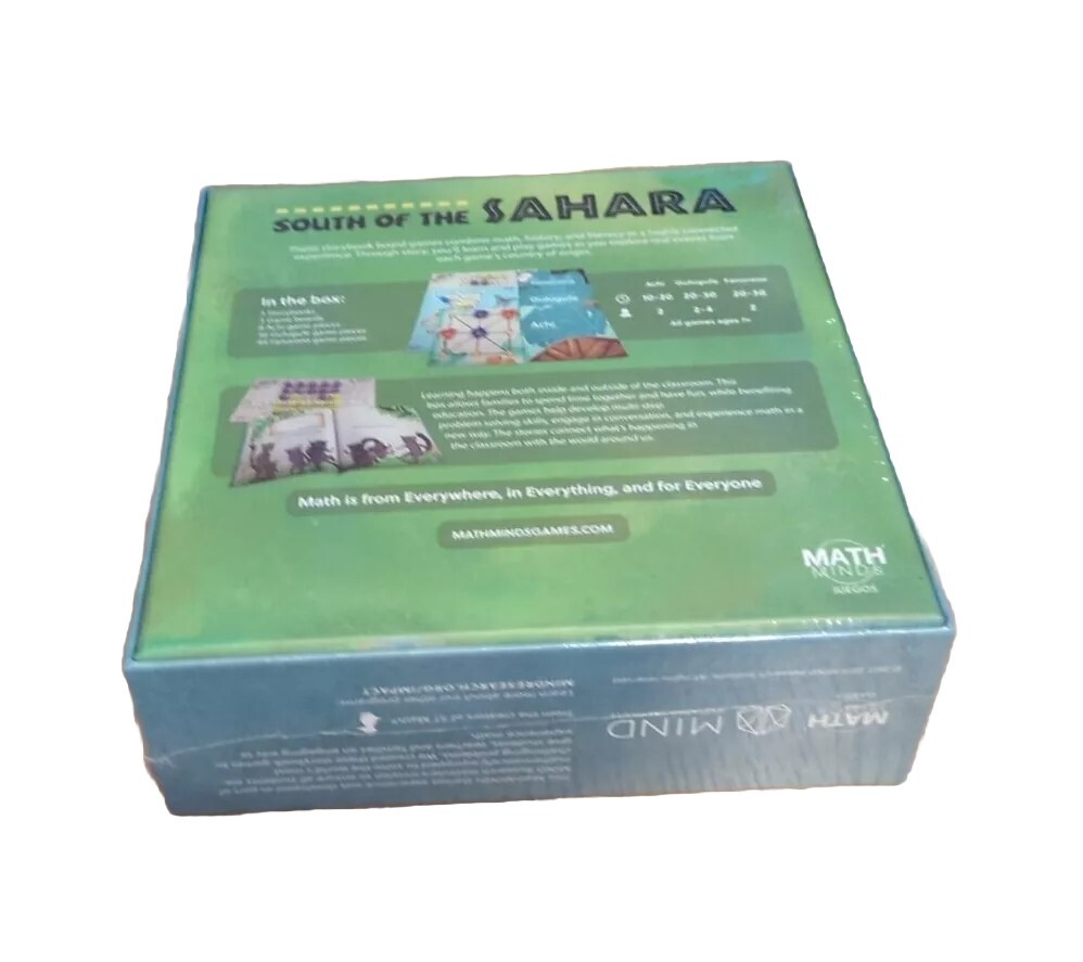South Of The Sahara (English Version) – Math Minds Games – 3 Games – New/Sealed