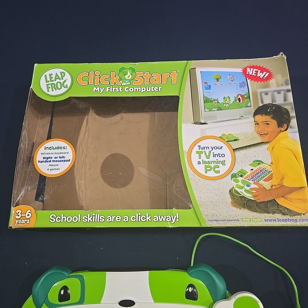LeapFrog ClickStart Keyboard Tested Working Kids Learning Educational Toy