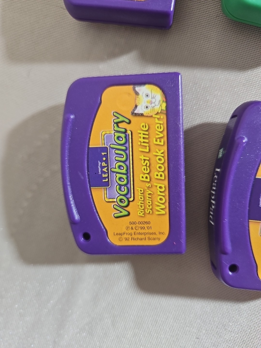 Lot Of 10 Leapfrog Leap Pad Games Richard Scarry Spiderman Disney