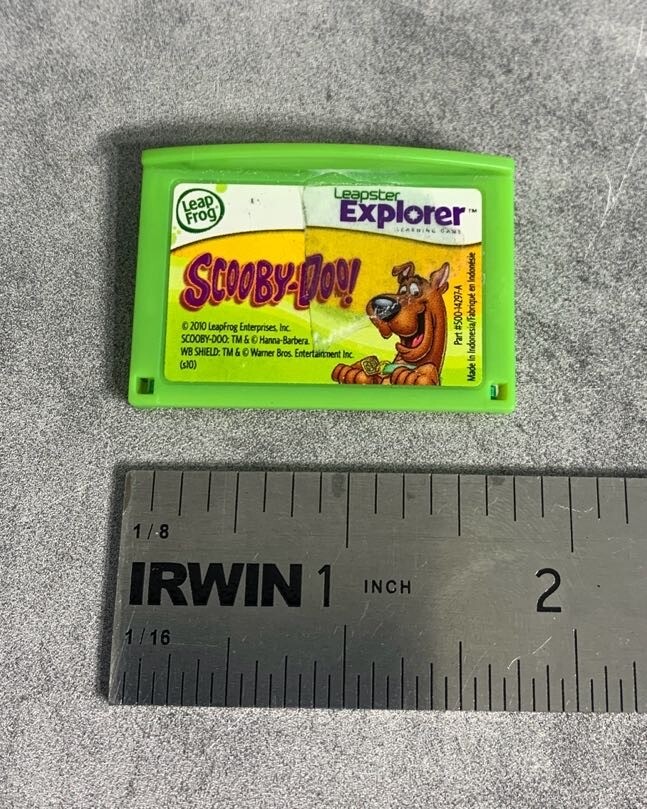 Leap Frog Explorer – 2010 Scooby Doo Game – Leap Pad Cartridge Only