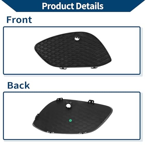 Fog Light Grill Front Lower Bumper Fog Light Cover Inserts No.2538850122 for