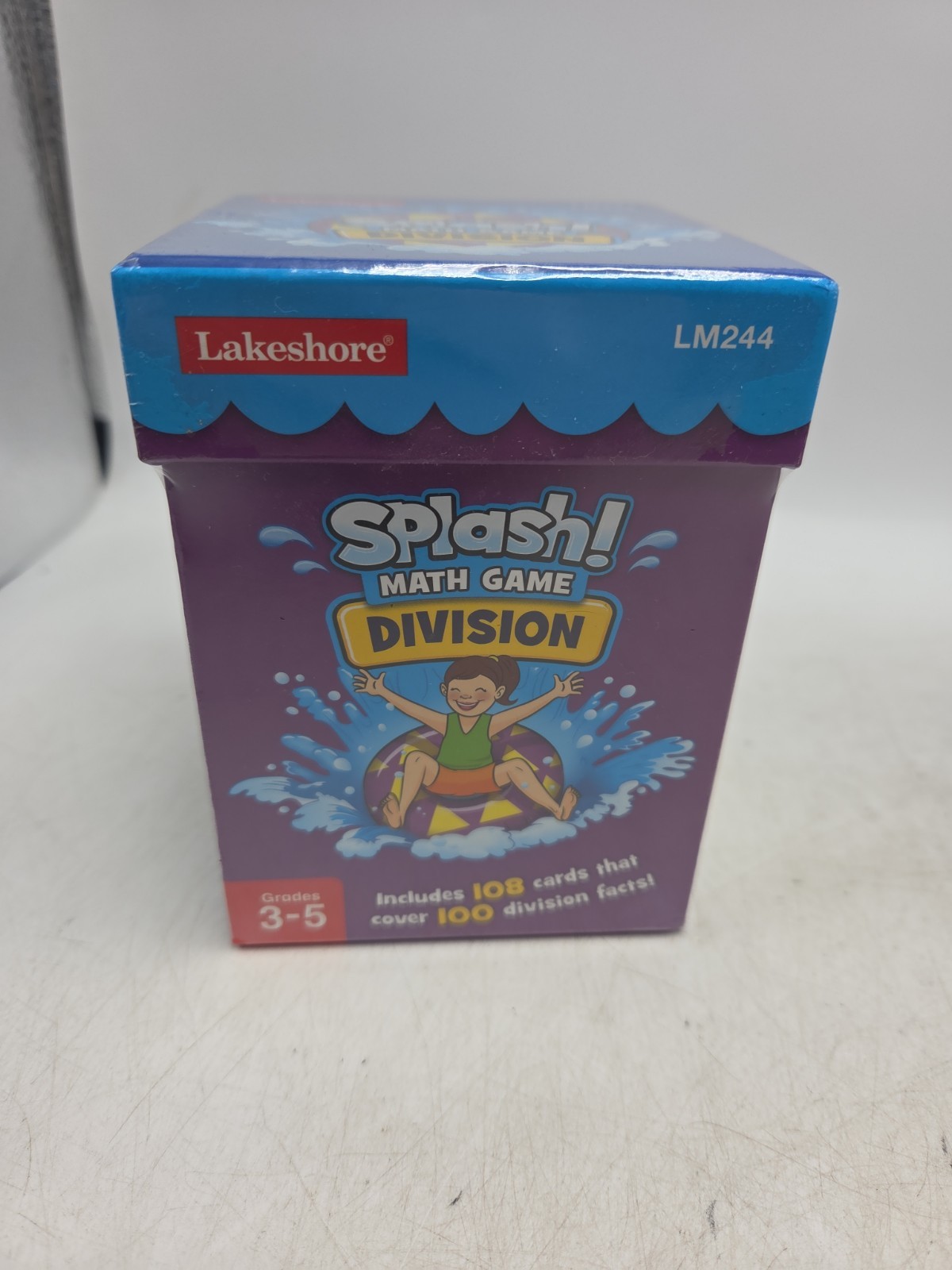 Lakeshore LM243-244 Splash Math Game Multiplication & Division Grades 3-5 Sealed