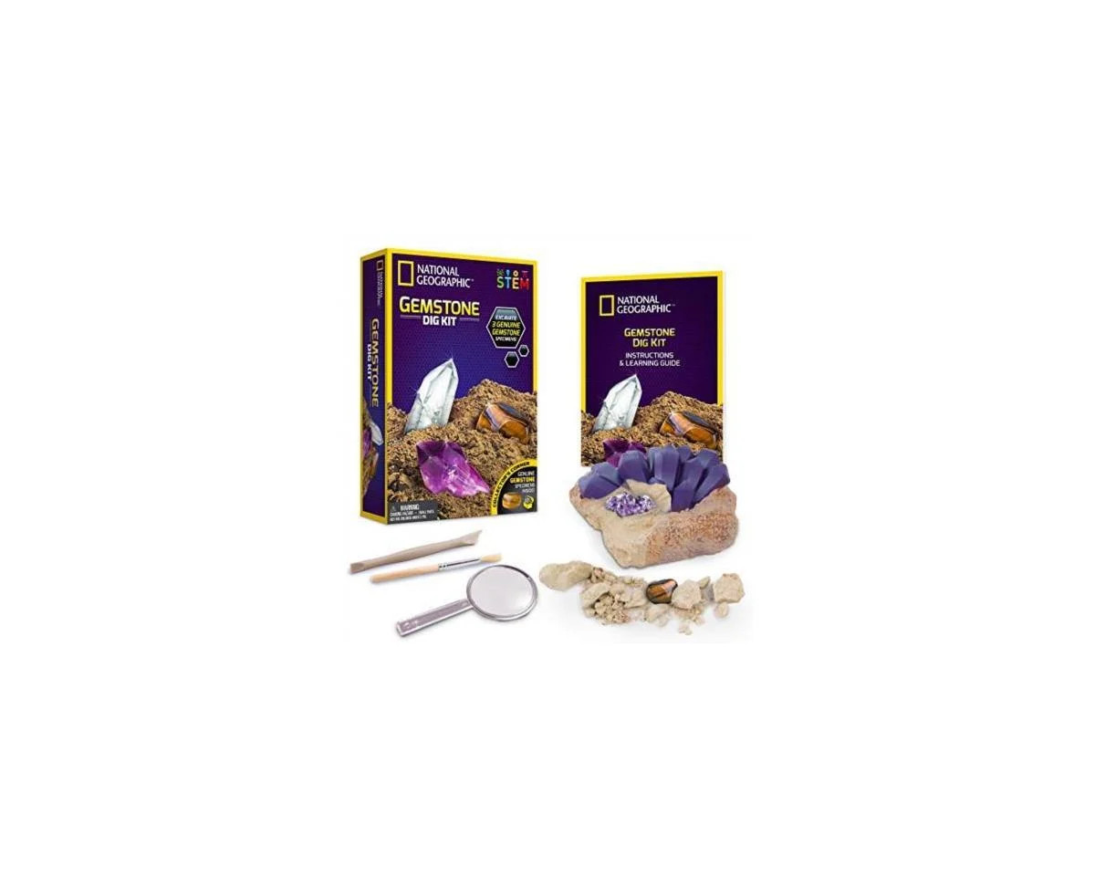 Blue Marble National Geographic Gemstone Dig Kit [DWDRTNGGEM]