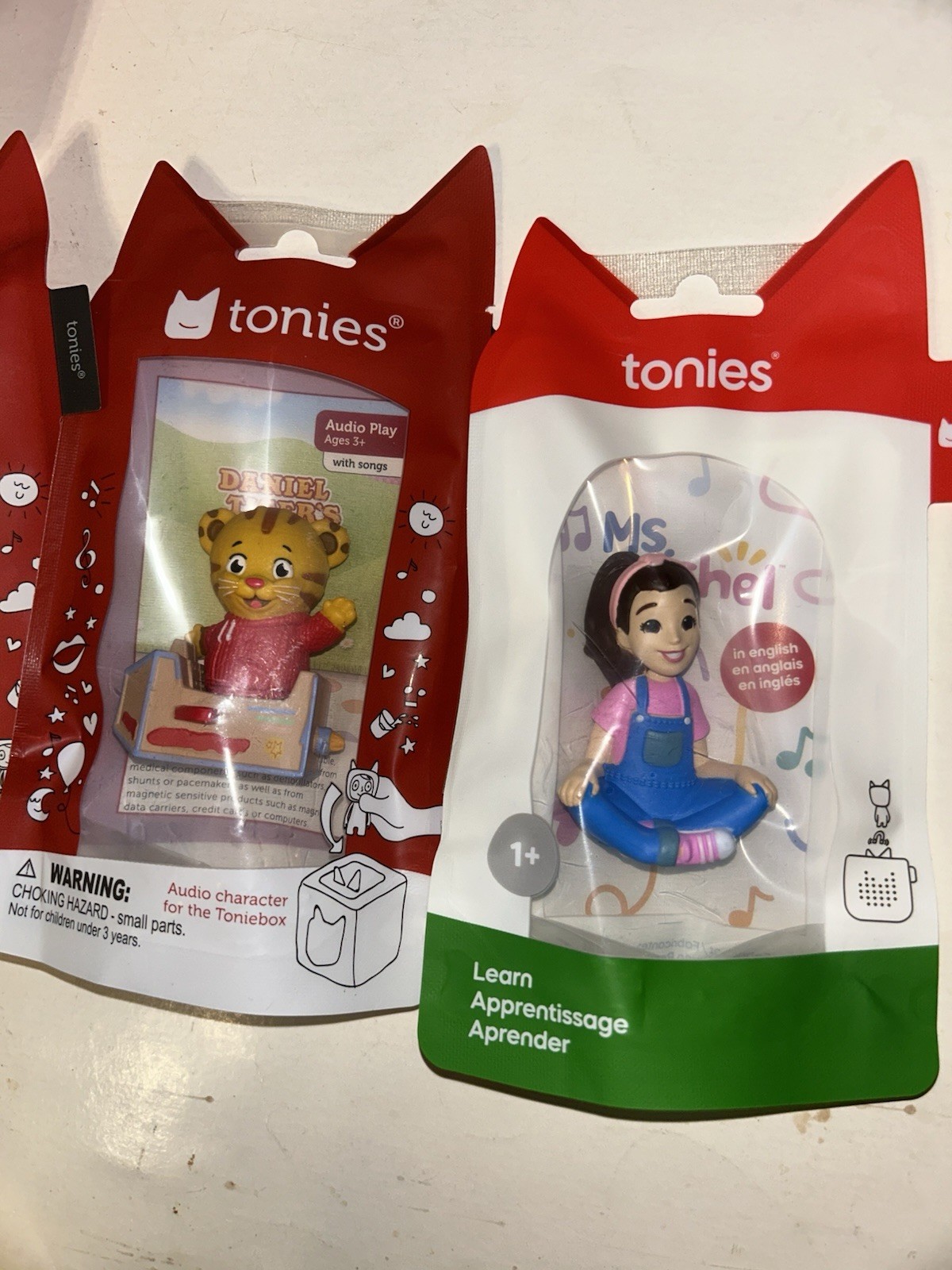 Tonies Huge Girl Bundle Lot Of 10 Ms Rachel Minions Disney Spiderman New Audio A