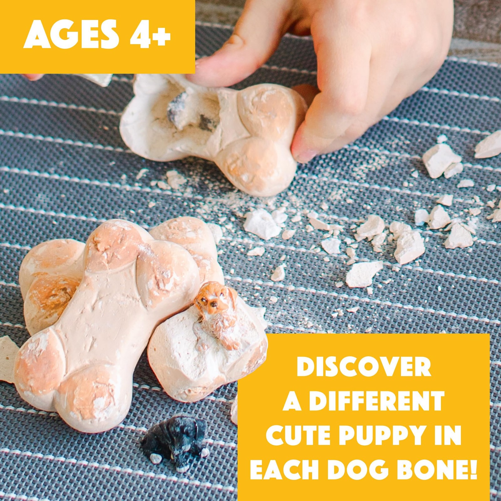 Dig it Up! Puppies Excavation Kit – Educational Toys for 4 and Up – Dig Kit w…