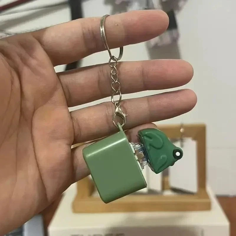 Frog Croaking Fidget Toy Adults Keyboard Clicker Frog Fidget Toys Fun Keychain