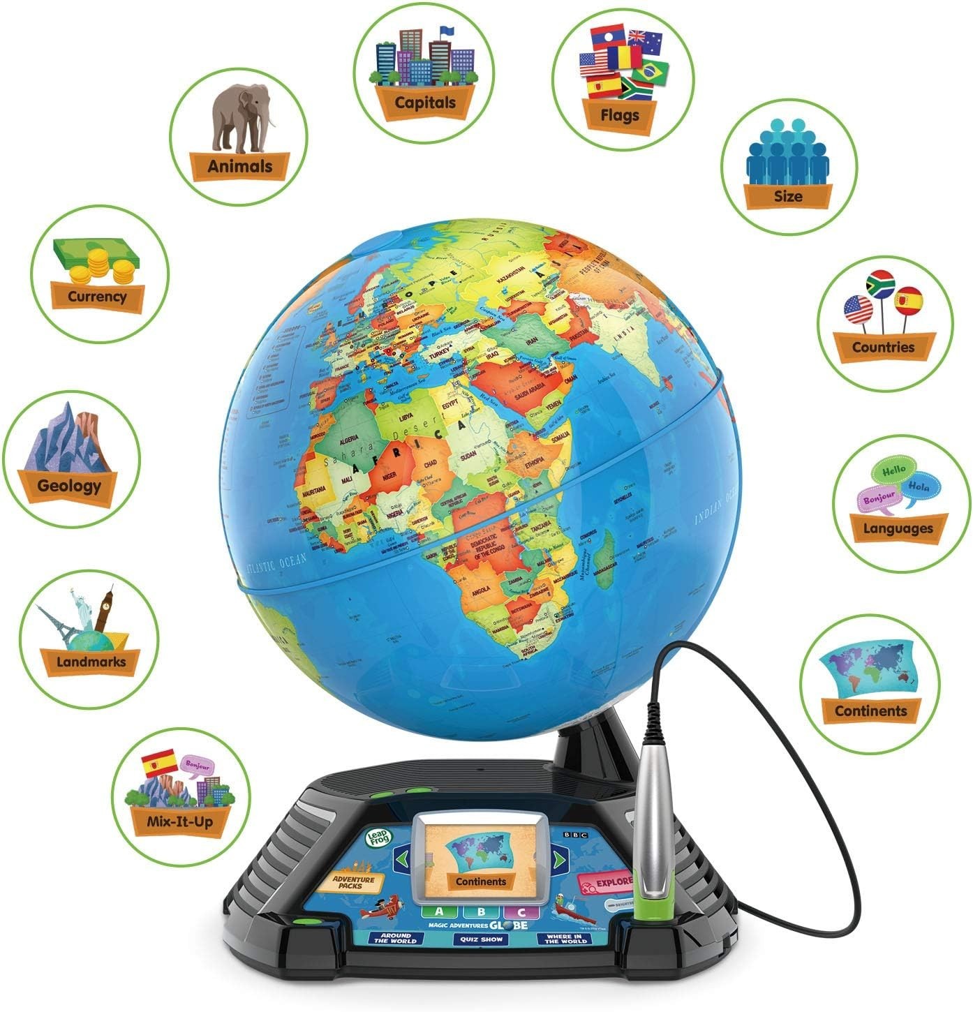 Magic Adventures Globe Frustration Free Packaging