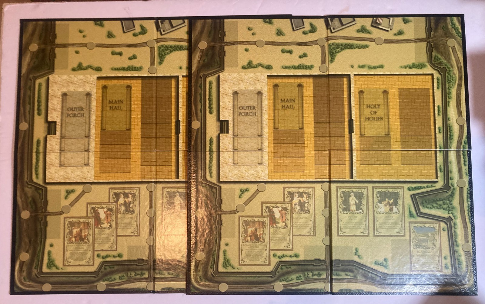 SOLOMON’S TEMPLE board game CACTUS Christian COMPLETE open box