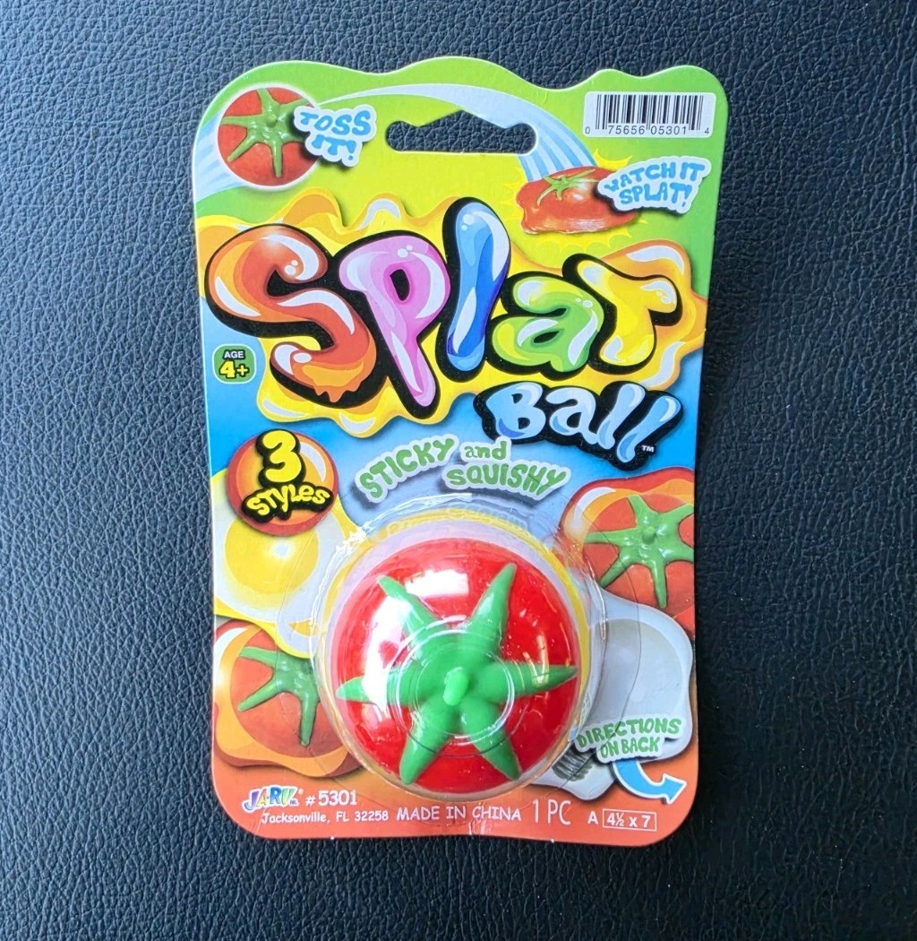 JA-RU Splatt Ball Sticky Squishy Tactile Sensory Toy Ages 4+ 2021 MPN 1581023