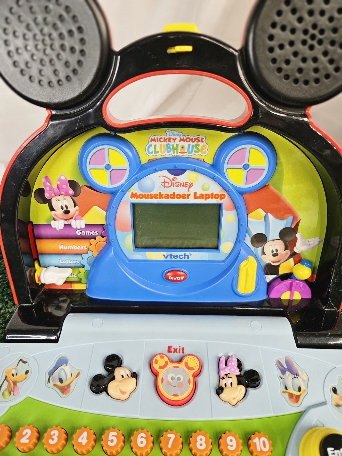 VTech Disney Junior Mickey Mouse Clubhouse Mousekadoer Learning Laptop Computer
