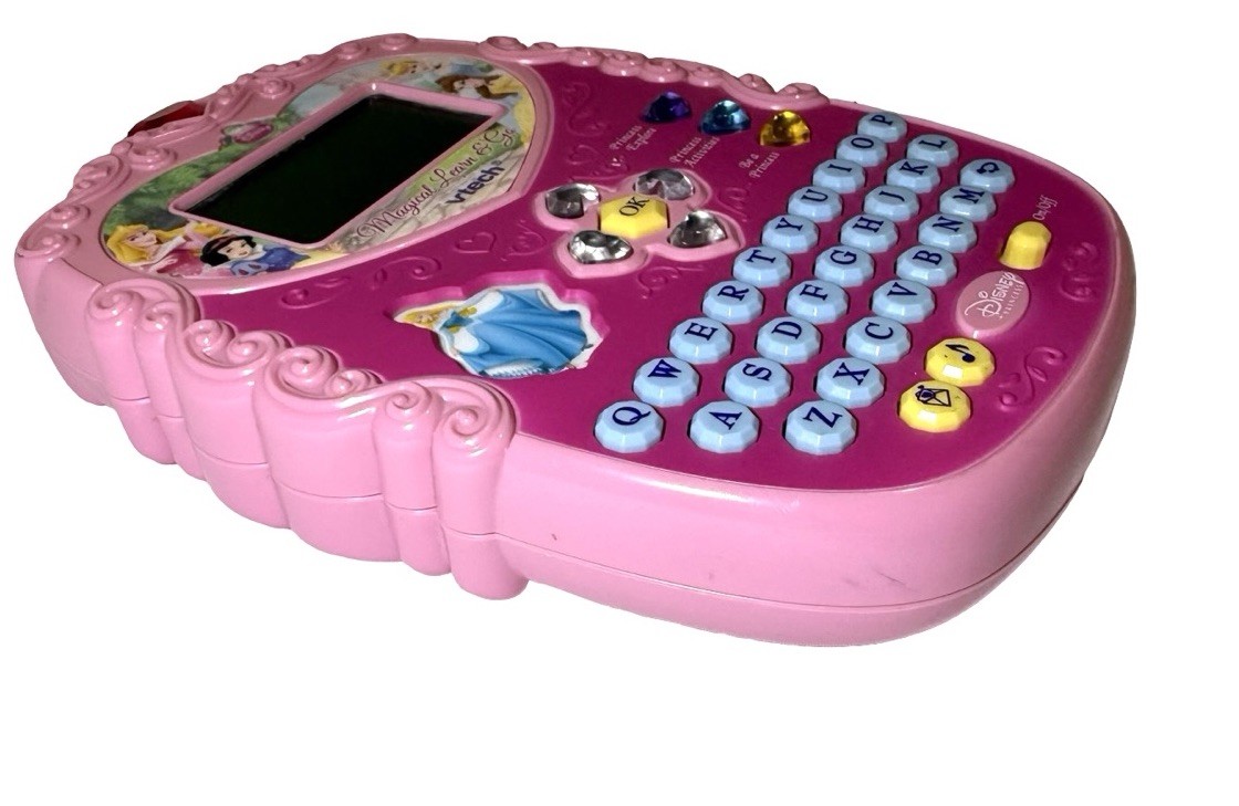 TESTED VTech Disney Princess Magical Learn & Go Educational Toy Pink Tablet Game