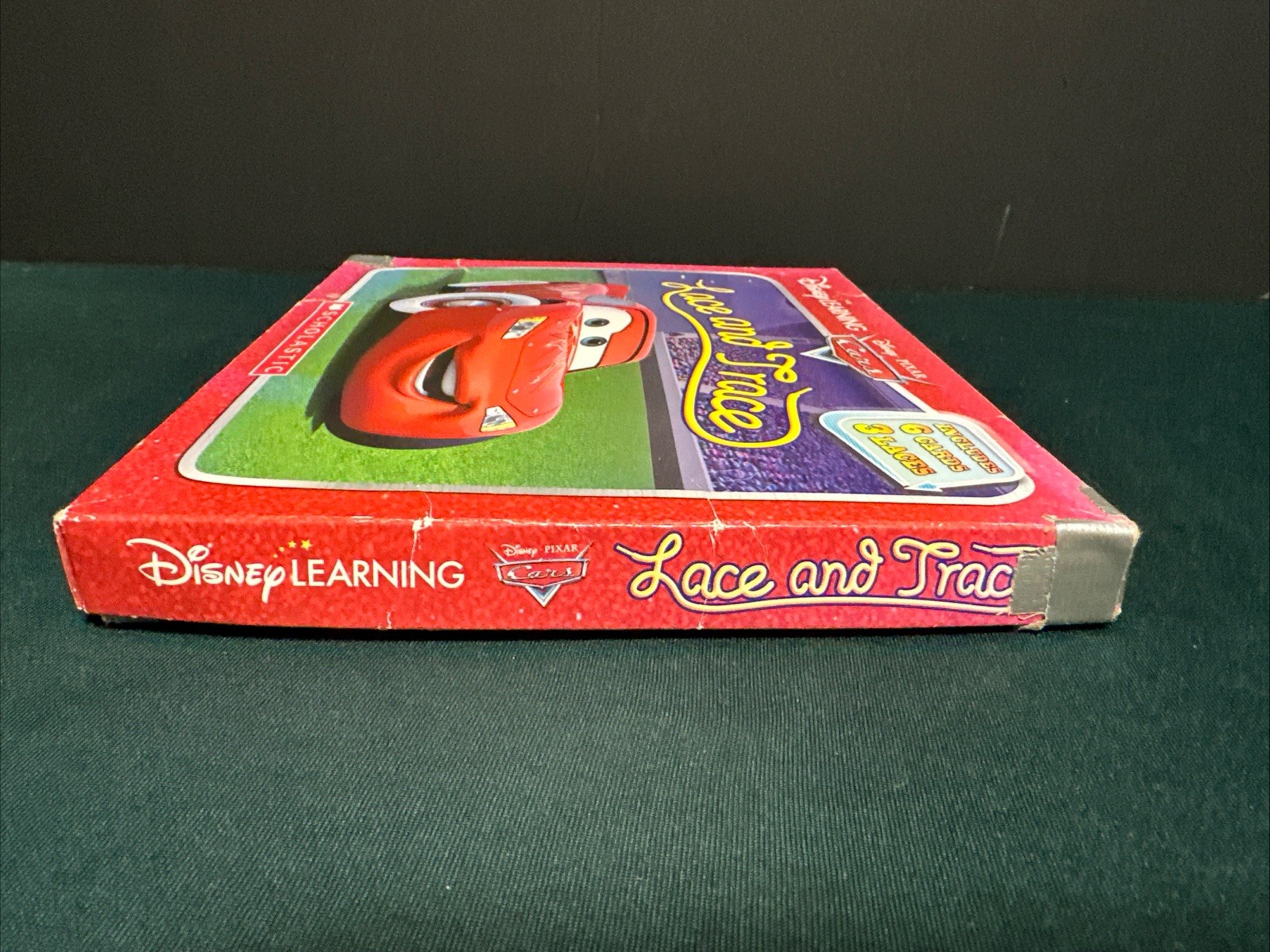 Disney Learning Pixar CARS – Lace And Learn Kid Activity Game “READ”