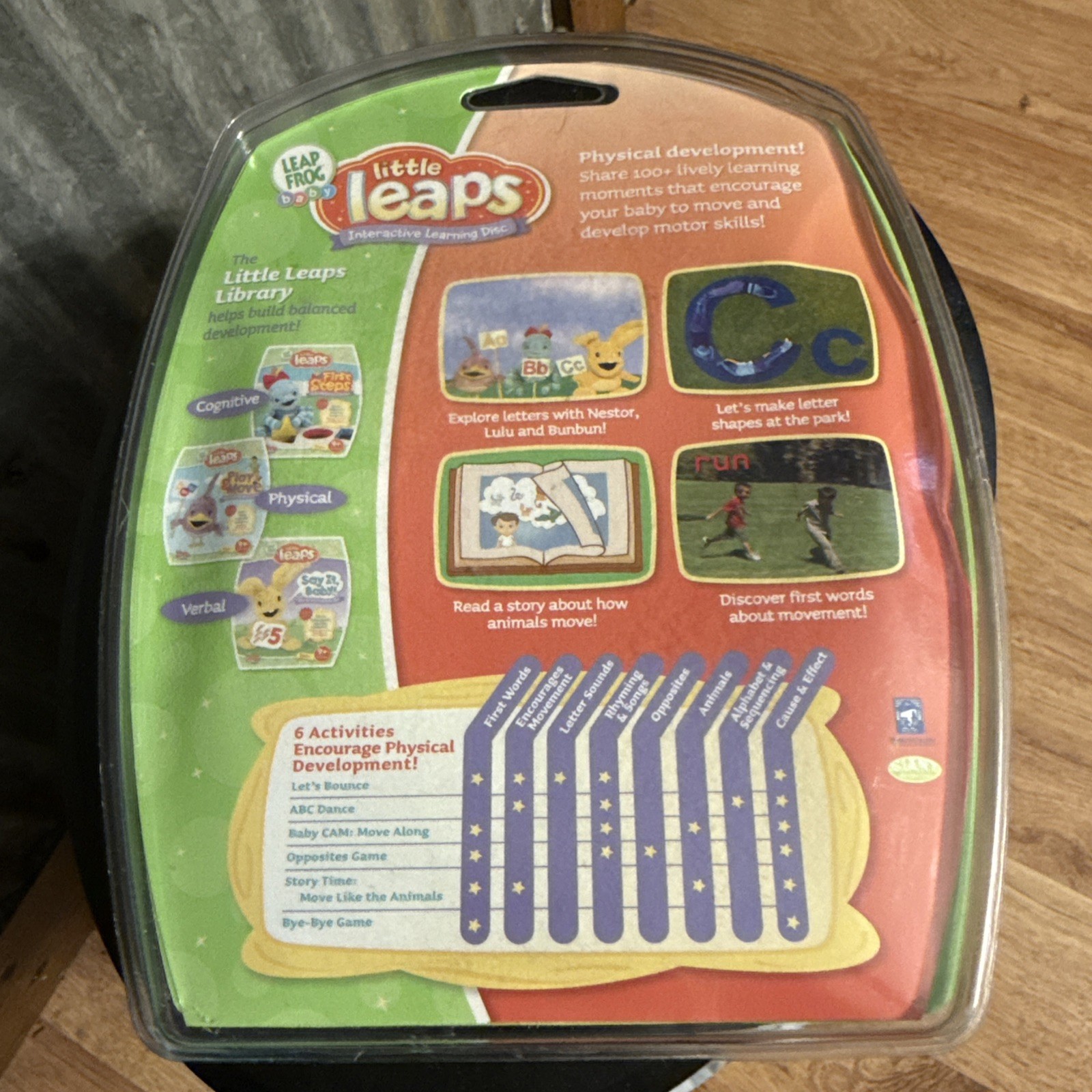 Leap Frog – Little Leaps Play & Move Interactive Learning Disc – Ages 9+ months