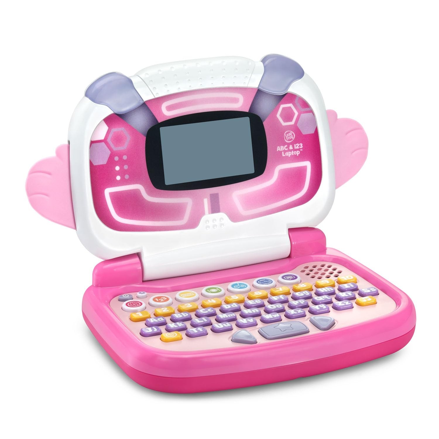 ABC and 123 Laptop for Preschoolers Ages 3-7 Years, Pink