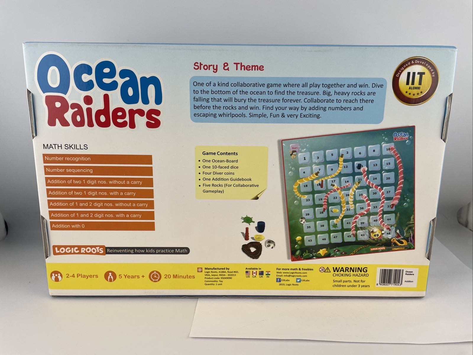 Ocean Raiders Logic Roots Math Learning Game – Undersea Adventure
