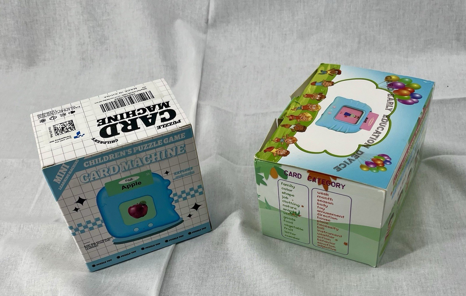 Talking Flash cards Early Toddler Development Set Of 2