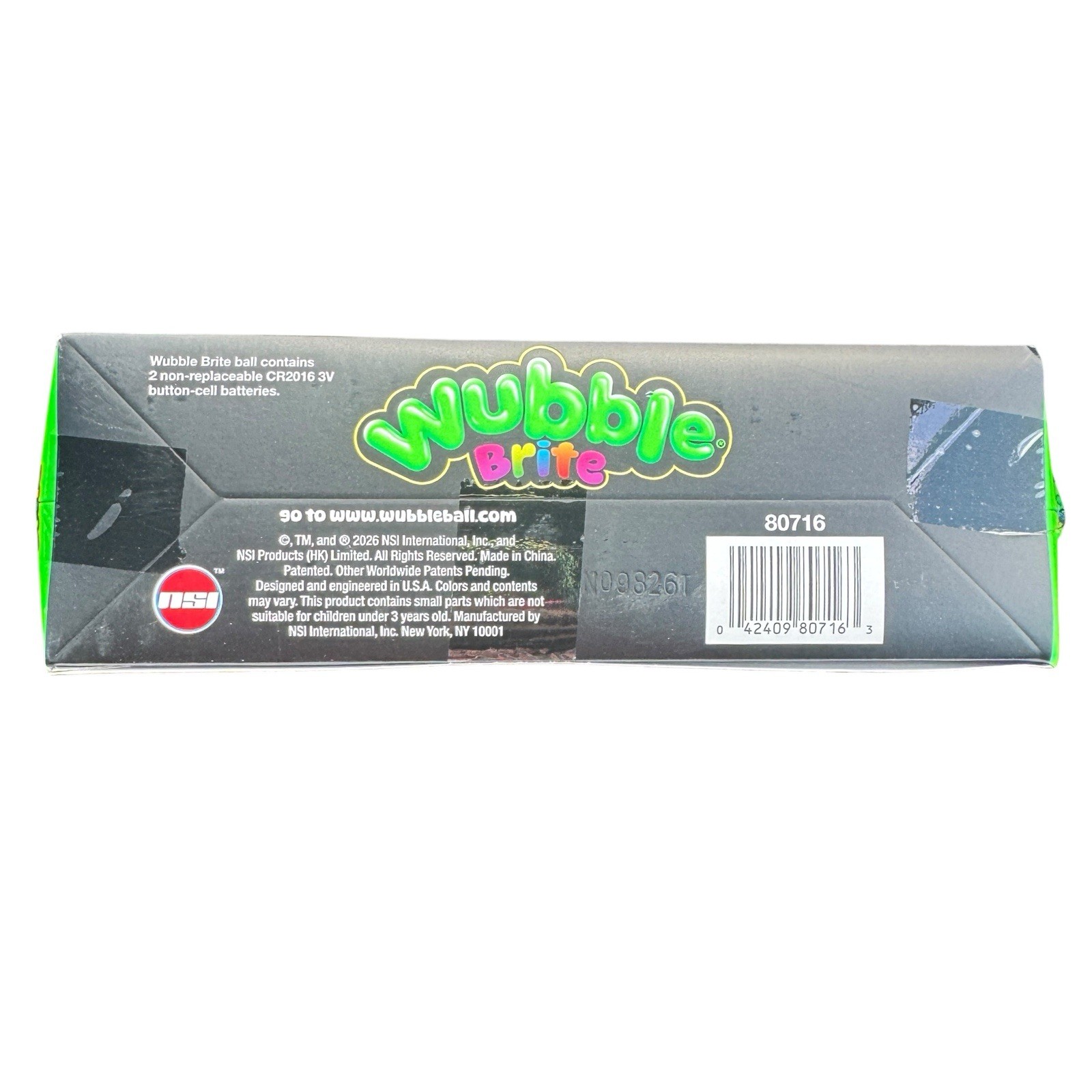 VIRAL Wubble Bubble Ball Wubble Brite Multi Color • Color Changing Ball NSI