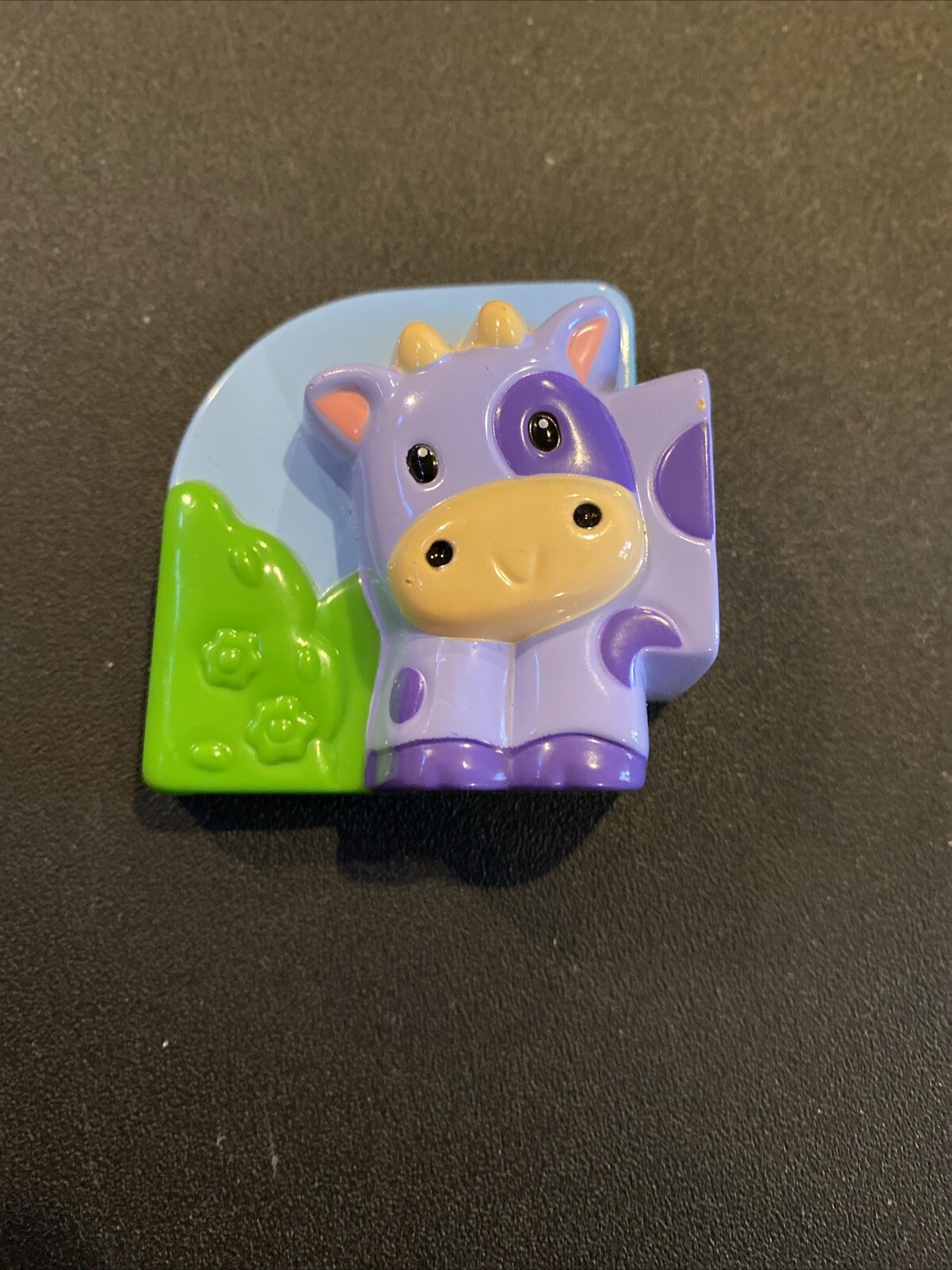 Leap Frog Fridge Farm Magnetic Animal FRONT HALF COW Replacement Piece Only 25