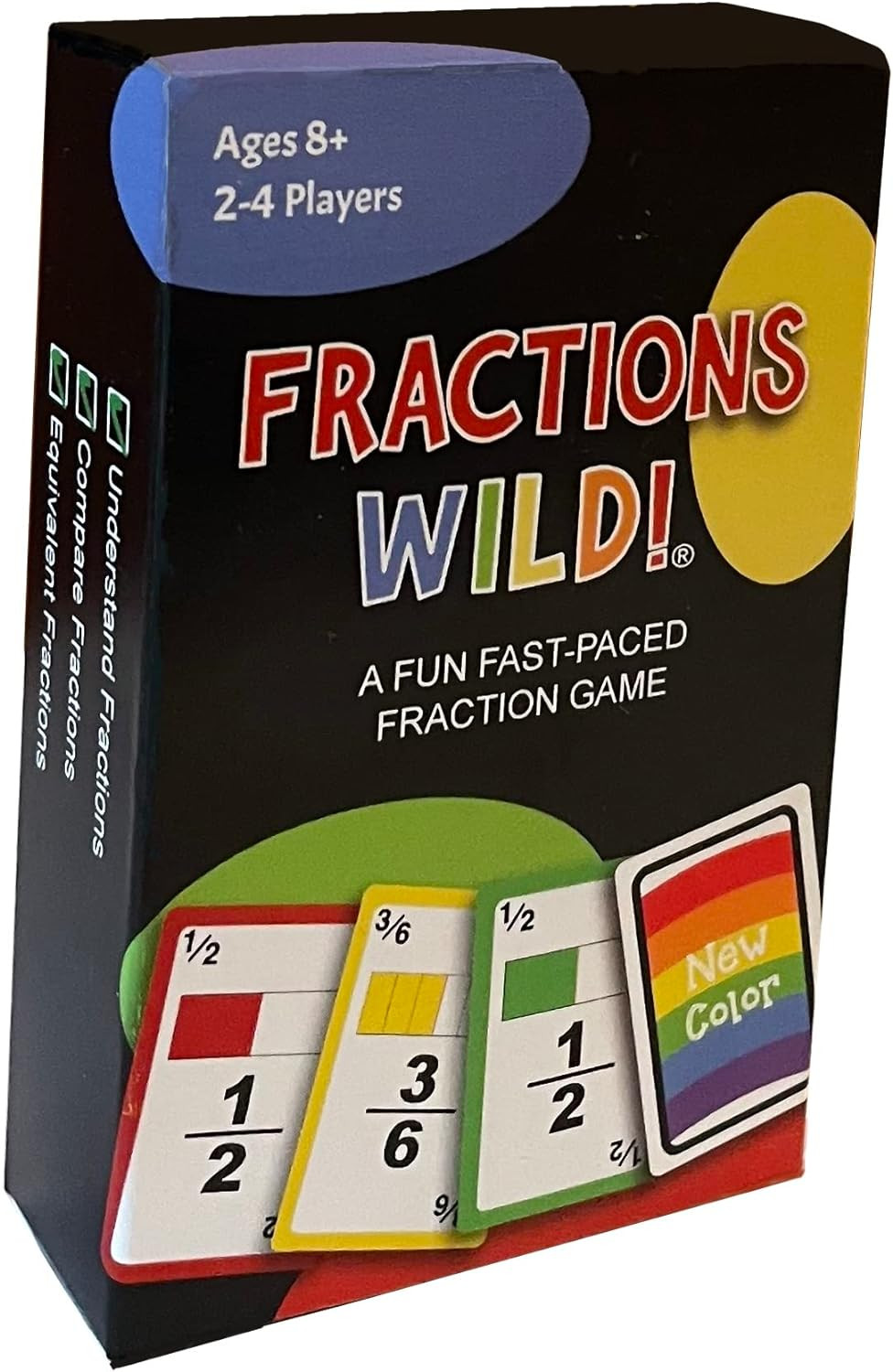 Fractions Games for Kids Match Fraction Number Learning Christmas Gifts for Kids