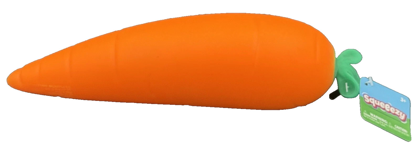 Sunny Days Jumbo Squeezy Carrot Orange Squishy Toy Stress Relief TikTok viral