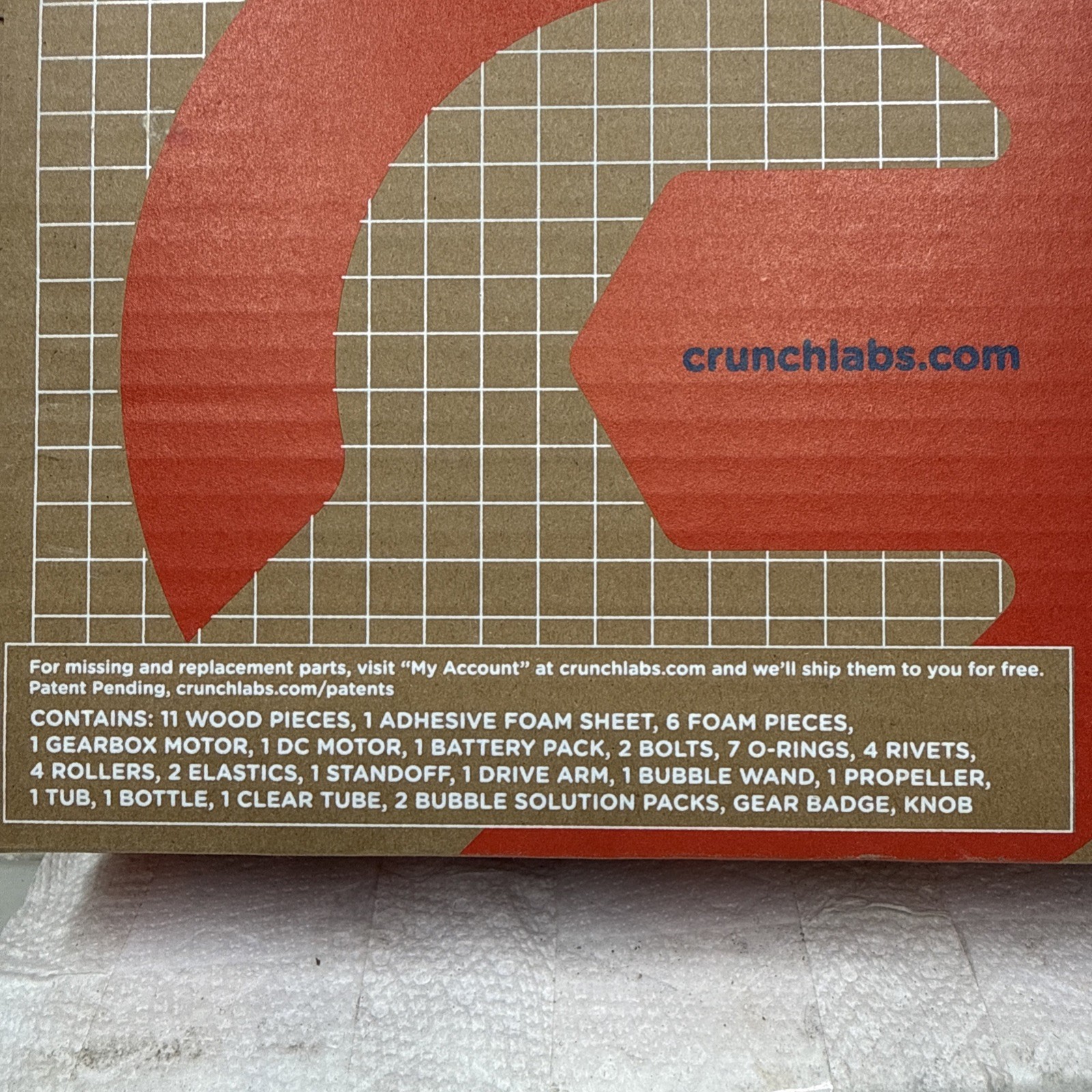 Crunch Labs By Mark Rober S.T.E.M. Build Box – Bubble Factory Open Box