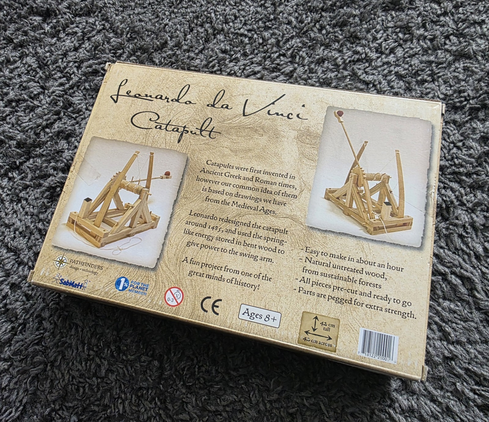 Leonardo da Vinci Tabletop Catapult Kits – STEM Toy