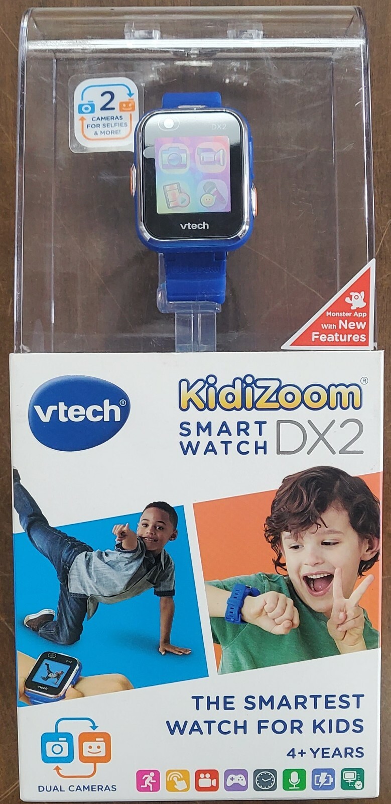 VTECH KIDIZOOM SMART WATCH DX2 80-193800 – BLUE – NEW SEALED