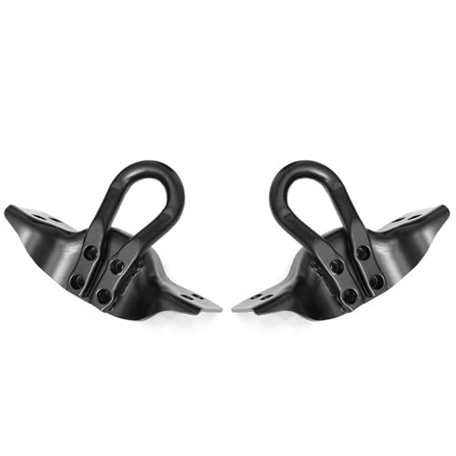 Front Bumper Tow Hooks – Compatible with 2017-2026 F-o-rd Super Duty F250 F350