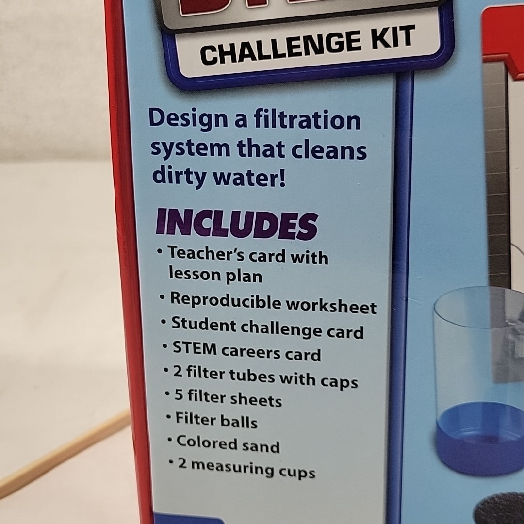 Lakeshore Freshwater Filter Real World STEM Challenge Kit Grades 4 5 Homeschool