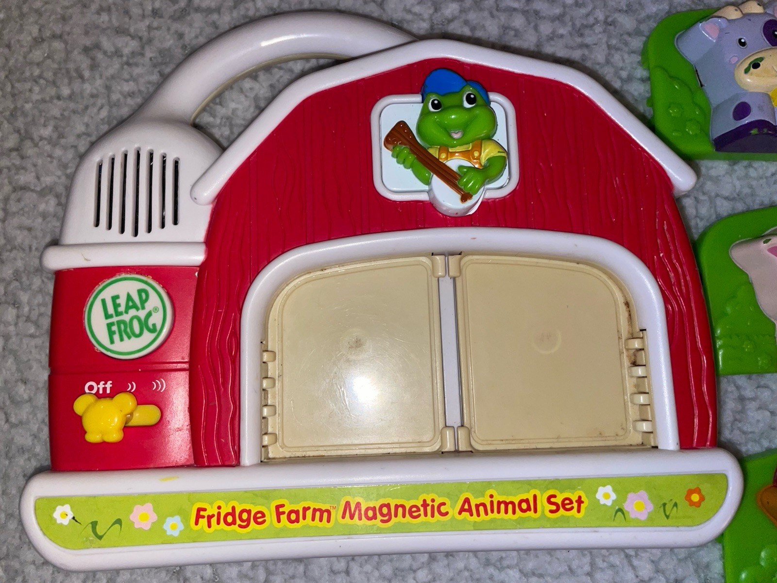 LeapFrog Fridge Farm Magnetic Matching Animal Barn Set Tested And Working
