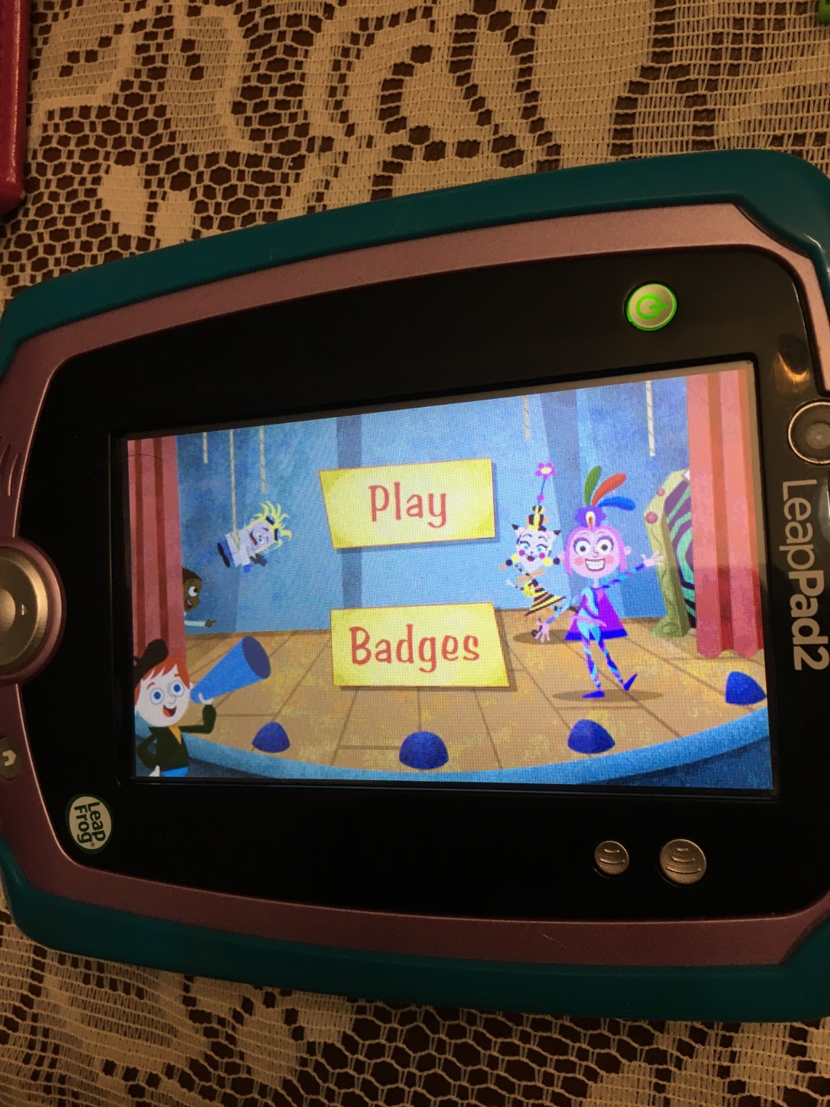Leapfrog Leappad2 learning System w 7 games & Case Tested
