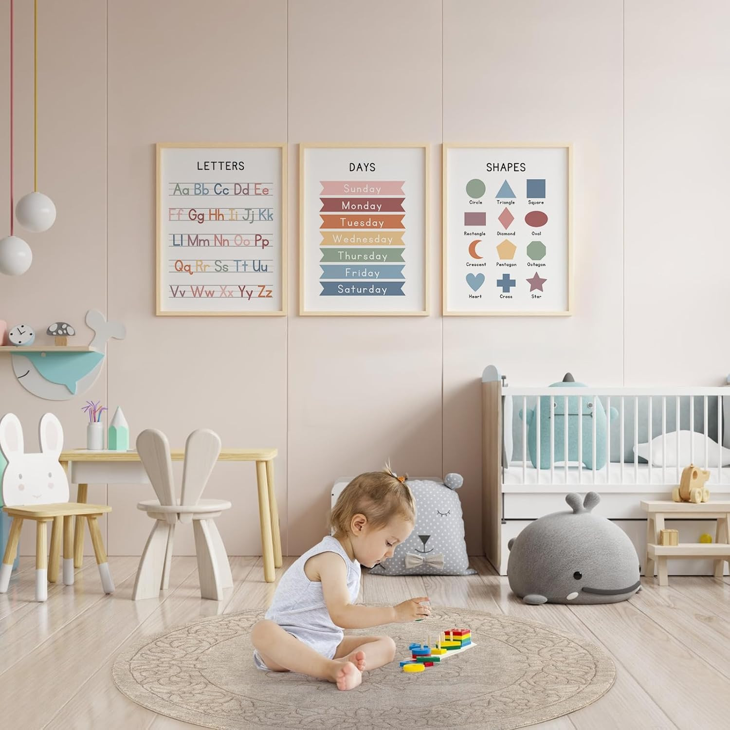 Educational Posters – Learning Posters for Toddlers, Preschool & Kindergarten –