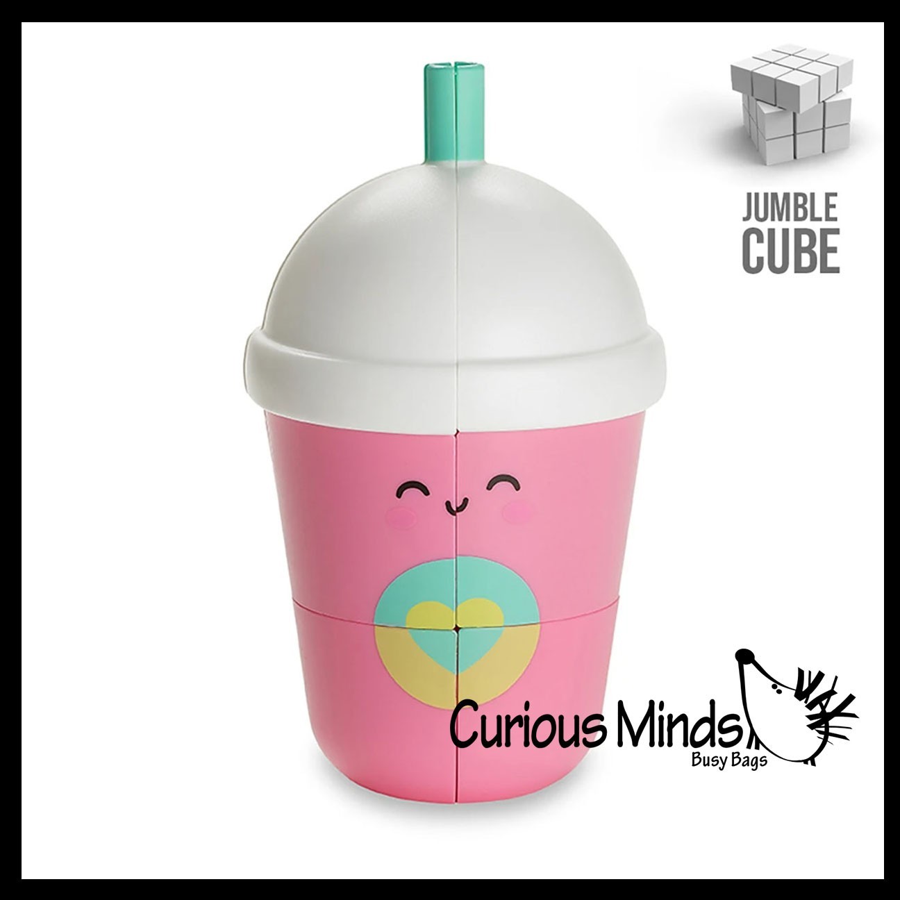 1 Top Trenz Frap Magic Jumble Cube – Puzzle CUBE Cute Frappe