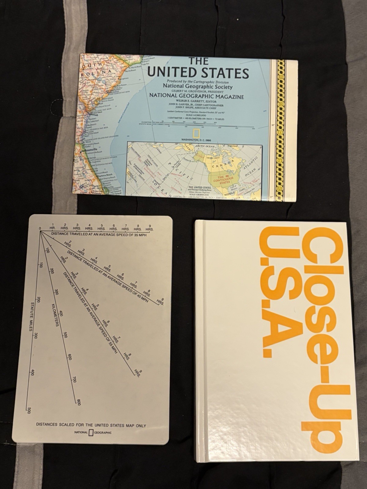 USA Collector’s Lot Vintage National Geographic Educational Kit Vintage