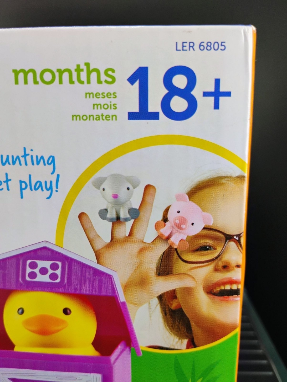 Learning Resources Peekaboo Learning Farm Educational Toy Set