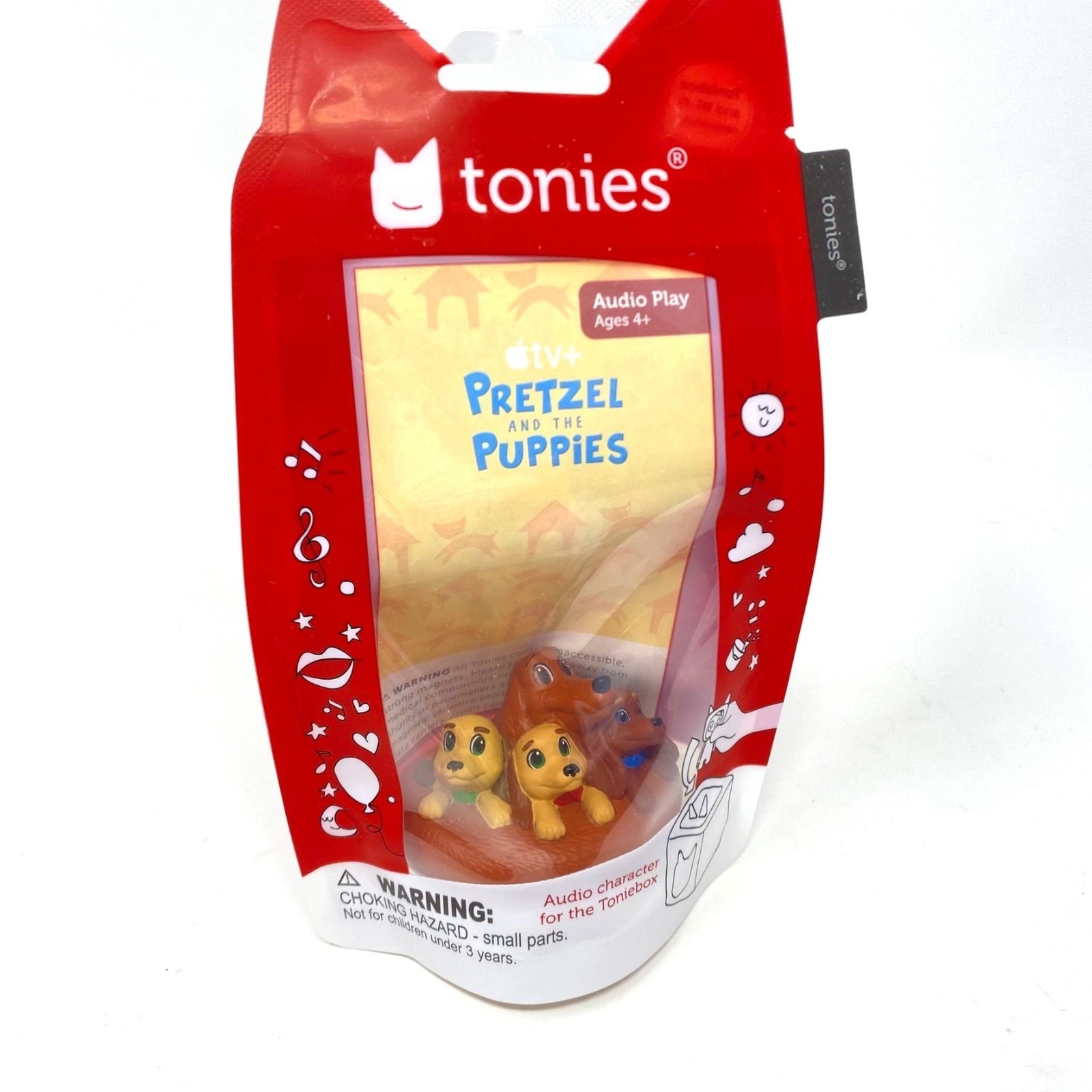tonies Pretzel and the Puppies Tonie Figurine Apple TV+ Show Educational Songs