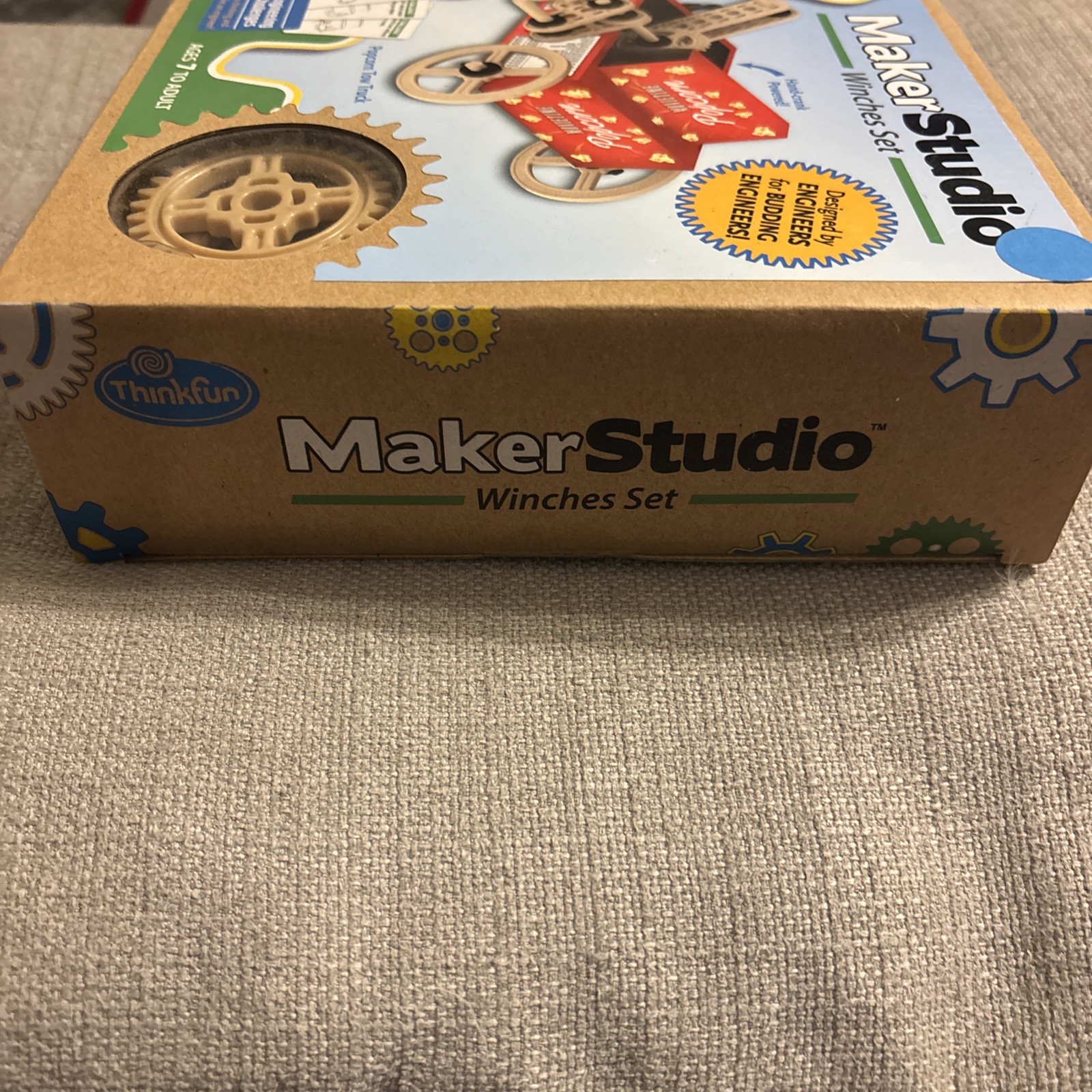 ThinkFun Maker Studio Winches Building Set NEW
