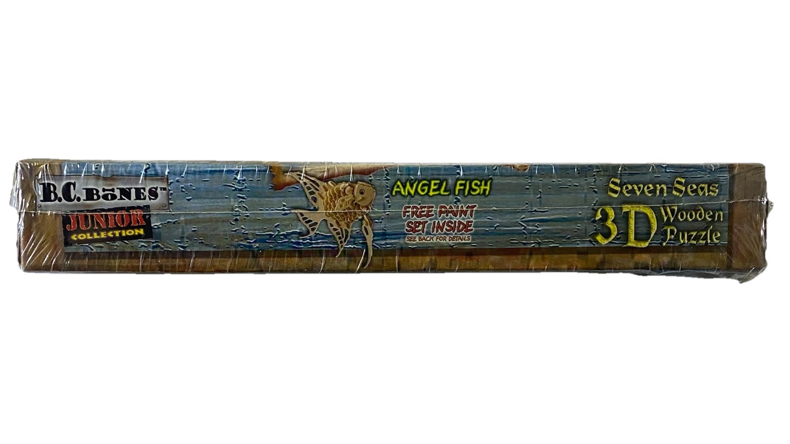 B.C. Bones Junior Collection 7 Seas 3-D Angel Fish Wooden Puzzle – NIB